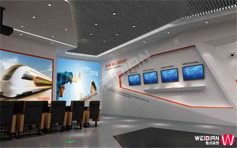 佳都科技企業(yè)廣州展廳裝飾設(shè)計