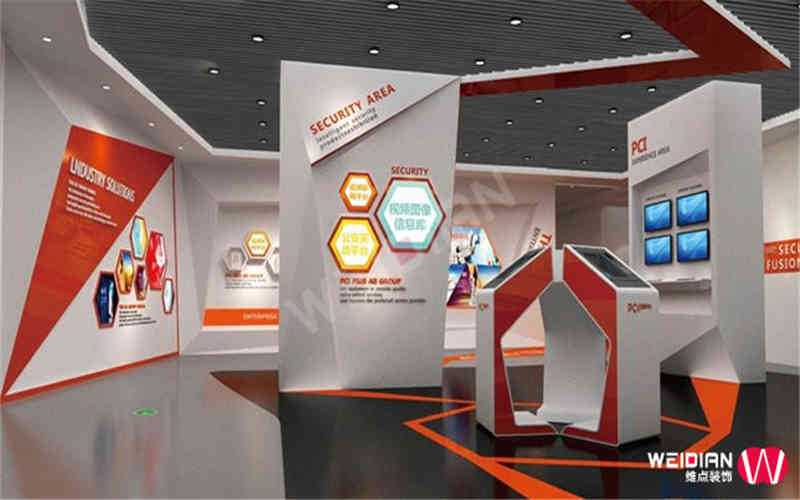 佳都科技企業(yè)廣州展廳裝飾設(shè)計