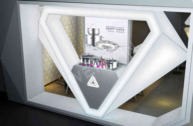 廣州裝修設(shè)計(jì)公司三A廚具全國(guó)終端形象店裝飾設(shè)計(jì)案例