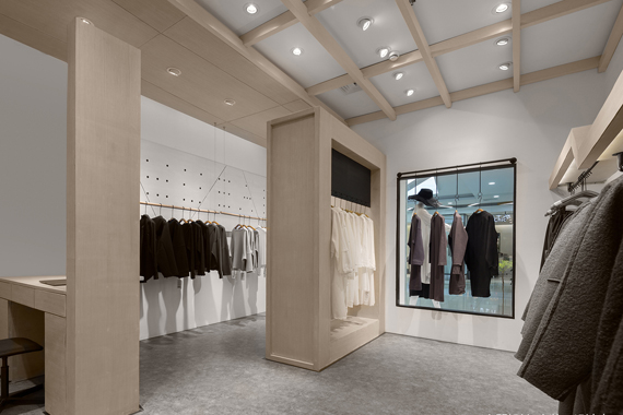 廣州店鋪設計公司初?白 服裝店鋪裝修設計案例