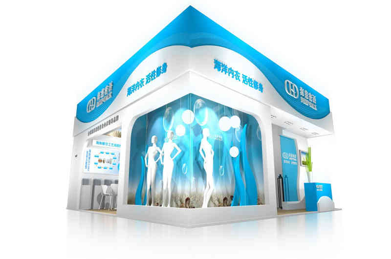 海斯摩爾服裝服飾展深圳展臺(tái)設(shè)計(jì)搭建