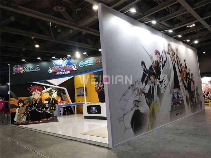 廣州展臺設計公司搭建展臺裝修國際動漫游戲展覽會CCG EXPO展會設計搭建
