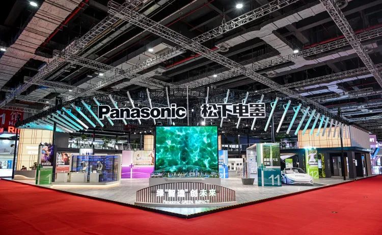 武漢展位設(shè)計(jì)搭建公司領(lǐng)你看最具有創(chuàng)意00家企業(yè)展臺的2023進(jìn)博會（松下展位）2