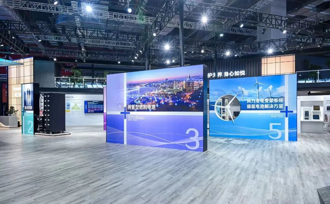 武漢展位設(shè)計(jì)搭建公司領(lǐng)你看最具有創(chuàng)意00家企業(yè)展臺的2023進(jìn)博會（松下展位）4