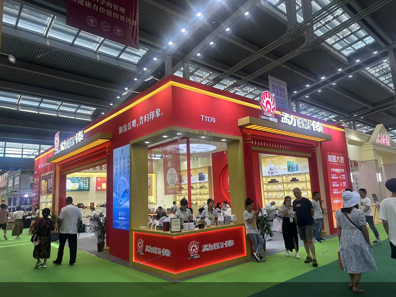 深圳國際茶產(chǎn)業(yè)博覽會展覽展臺設計搭建 展位裝修制作公司